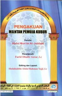 Image of Pengakuan Mantan Pemuja Kubur