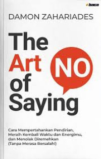 Image of The Art of Saying No